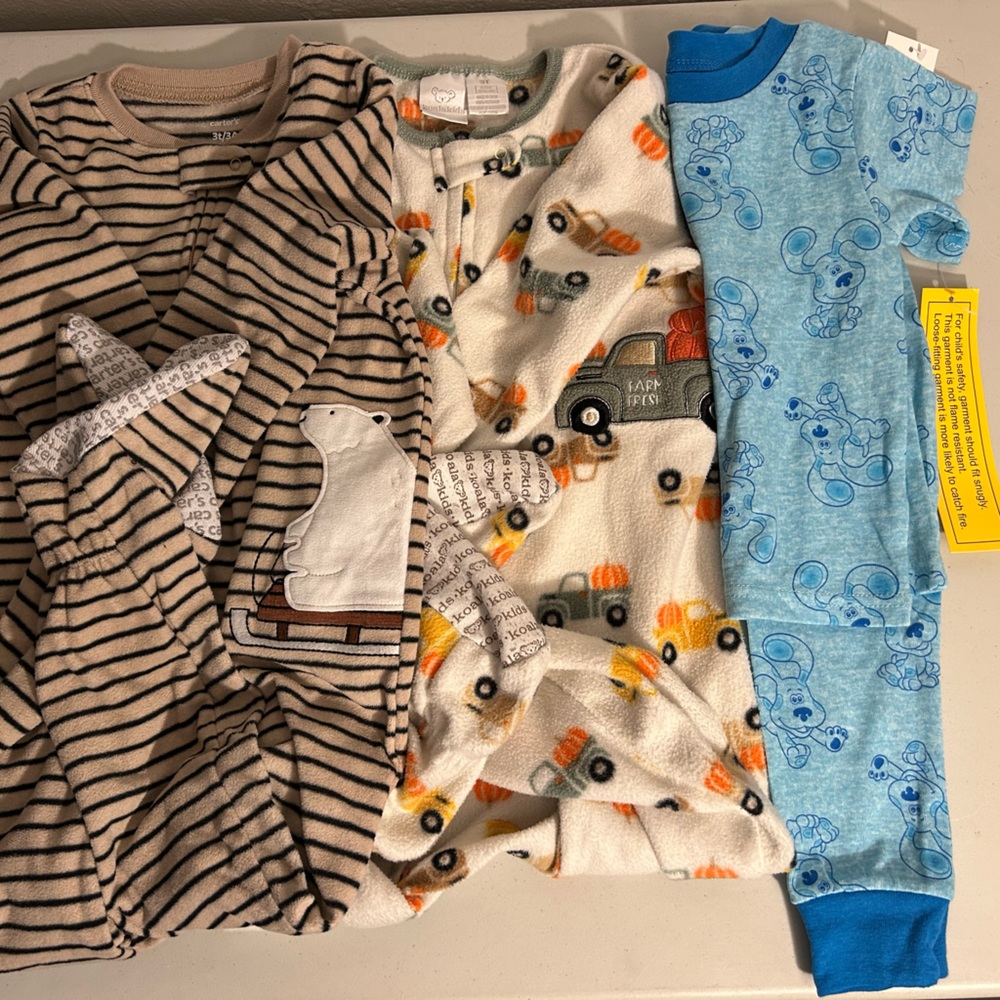 3t pajamas